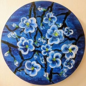 The painting " Forget-me-not" paint by me